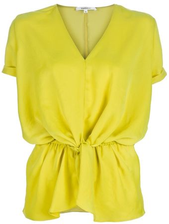 Carven Vneck Top - Lyst