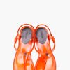 Chloé Orange Jelly Sandals in Orange - Lyst