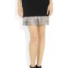Elizabeth And James Fitzgerald Fringed Silkcrepe Skirt in Black - Lyst