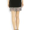 Elizabeth And James Fitzgerald Fringed Silkcrepe Skirt in Black - Lyst