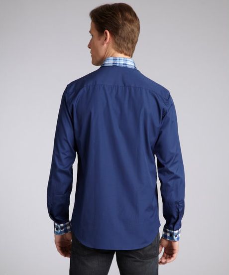 etro blue shirt