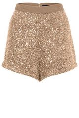 French Connection Fast Mini Sequins Shorts