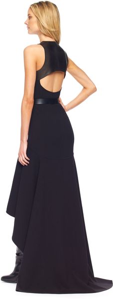 Michael Kors Highlow Hemline Gown - Lyst