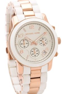 Michael Kors Runway Time Teller Watch - Lyst