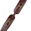 Oscar De La Renta Pyramidstud Leather Belt in Purple (wine) - Lyst