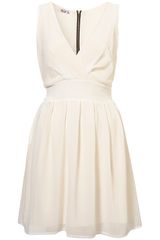 Topshop Cross Bust Dress By Wal G