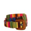 Asos Asos Aztec Print Belt in Multicolor (tan) - Lyst