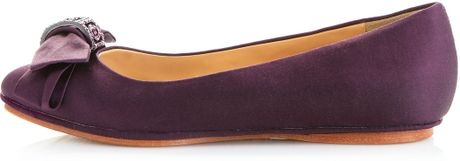 plum colored flats