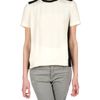 Costume National Blouse in White (ivory) - Lyst