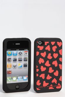 Marc By Marc Jacobs Wild Hearts Iphone 4 4s Cover - Lyst