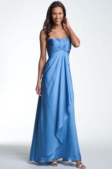 Ml Monique Lhuillier Bridesmaids Strapless Gown - Lyst