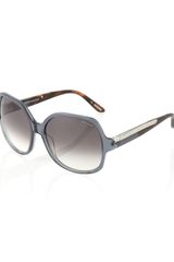 Nina Ricci Braided arm Ombre Sunglasses Smoked Gray