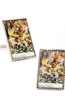 Penny Black 40 Pollock Stamp Cuff Links - Lyst
