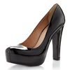 Pour La Victoire Irina Ii Patent Leather Platform Pump Black in Black - Lyst