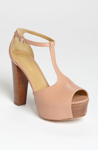 See By Chloé Tstrap Pump in Pink (papaya) - Lyst