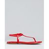 Tory Burch  Vickie Flat Thong Sandals in Red (tory red) - Lyst