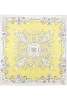 Versace Foulard Square Scarf Yellow - Lyst