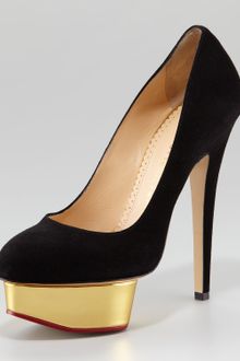 Charlotte Olympia Dolly Island Platform Pump Black - Lyst
