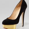 Charlotte Olympia Dolly Island Platform Pump Black in Black - Lyst
