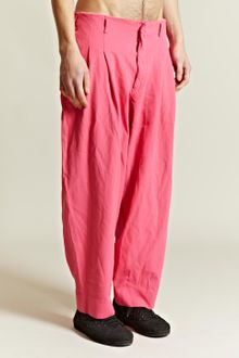 Comme Des Garçons Ester Twill Trousers - Lyst