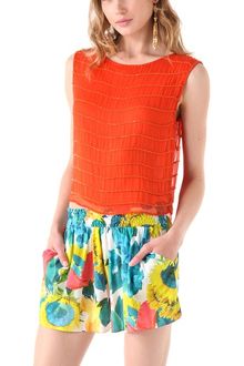 Alice + Olivia Mandy Chain Crop Top - Lyst