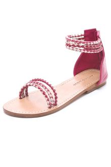 Antik Batik Dafne 3 Band Flat Sandals - Lyst