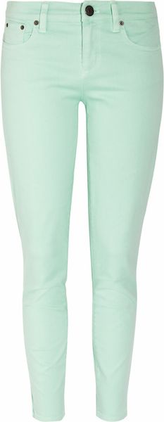 J.Crew Toothpick Cropped MiMidrise Skinny Jeans - Lyst