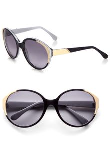 Marni Oversized Oval Plastic Sunglasses - Lyst