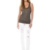 Michael Kors Michael Michael Kors Distressed Slim Jeans in White (natural) - Lyst