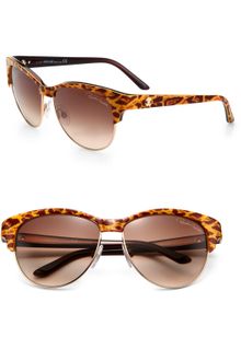 Roberto Cavalli Melograno Animal Print Sunglasses - Lyst