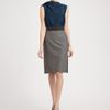 Yves Saint Laurent Crepe Scarf Blouse in Blue (teal) - Lyst
