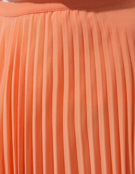 maxi zara pleated skirts