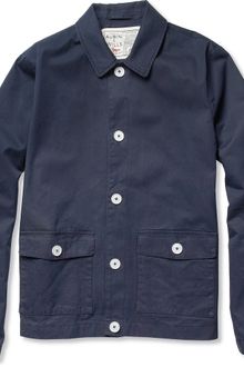 Aubin & Wills Pelcham Cottontwill Deck Jacket - Lyst