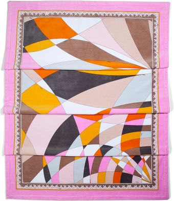 Emilio Pucci Pumpkin Multicube Towel - Lyst