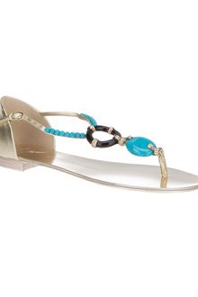 Giuseppe Zanotti Embellished Sandal - Lyst