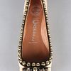 Jeffrey Campbell The Dauphine Flat in Nude Patent and Black in Beige (nude/ black patent) - Lyst