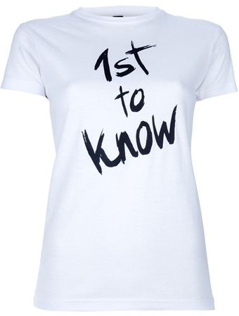 Liska By Thomas Kirchgrabner Printed Tshirt - Lyst