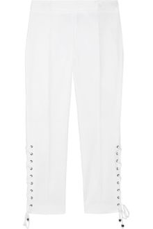 M Missoni Cropped Cotton Blend Pants - Lyst