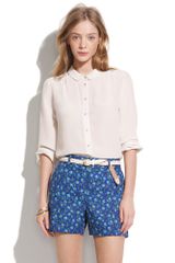 Madewell Rosette Panorama Shorts