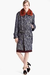 Marni Belted Oversized Tweed Coat
