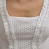 Mcq By Alexander Mcqueen Dress in Cotton Broderie Anglaise in White - Lyst