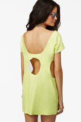 Nasty Gal Odyssey Dress Lime