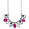 Nine West Fuchsia Leaf Necklace in Purple (fuchsia) - Lyst