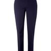 Stefanel Gabardine Stretch Trousers in Blue (navy) - Lyst