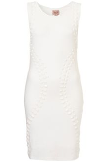 Topshop Gem Beaded Bodycon Dress By Dress Up Topshop - Lyst