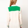Asos Collection  Shirt with Coloured Placket in Beige (cream) - Lyst