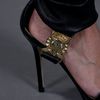Balmain Leather Leggings in Black - Lyst