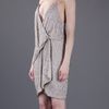 Haute Hippie Beaded Dress in Gold (nude) - Lyst