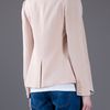 Haute Hippie Open Front Blazer in Beige (nude) - Lyst
