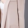 Haute Hippie Open Front Blazer in Beige (nude) - Lyst